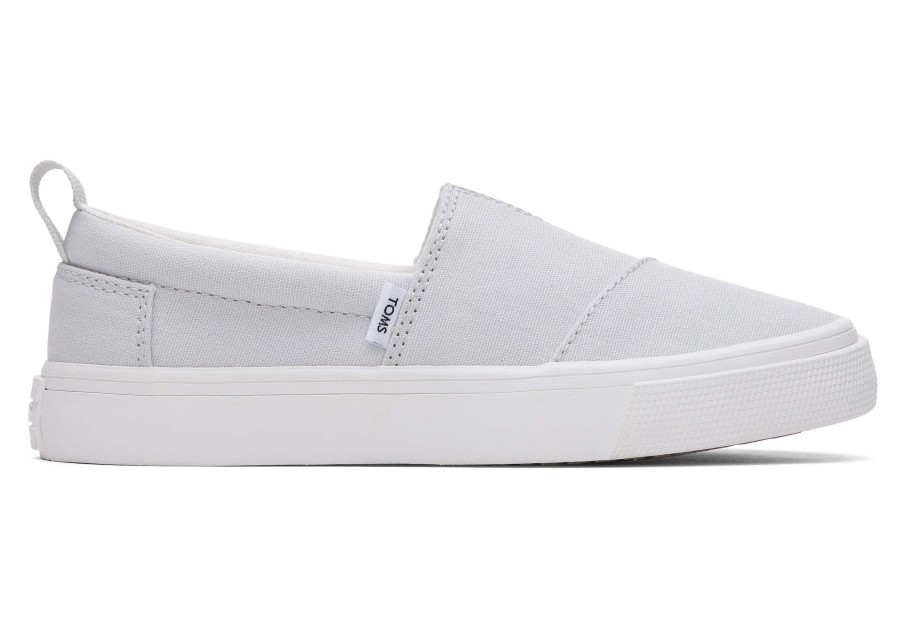 Enfant TOMS | Youth Fenix Slip-On Canvas Gris Lunaire