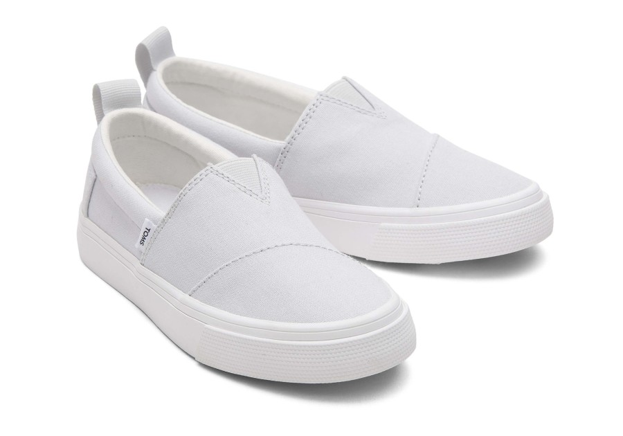 Enfant TOMS | Youth Fenix Slip-On Canvas Gris Lunaire