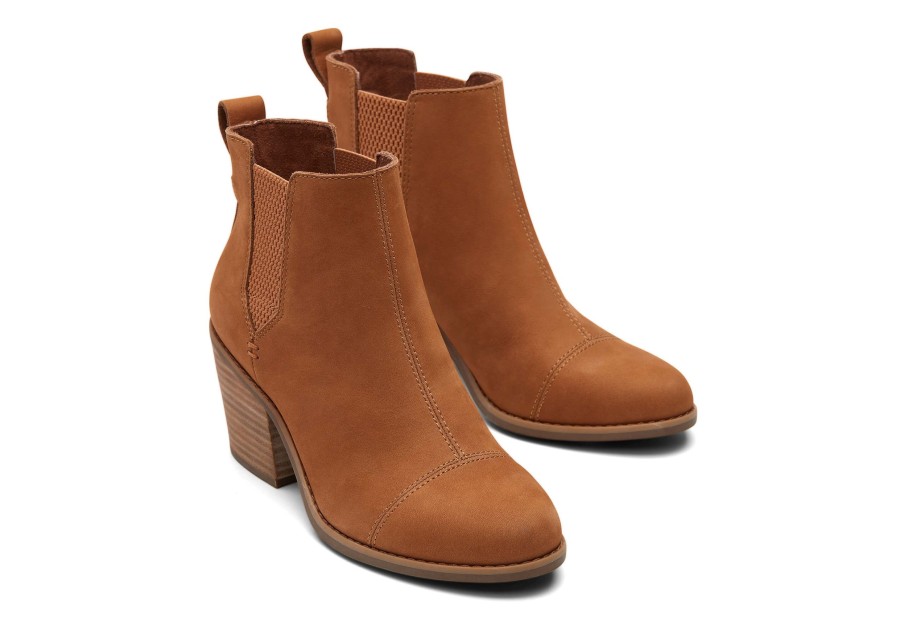 Femme TOMS Talons & Compensees | Bottes Everly Tan