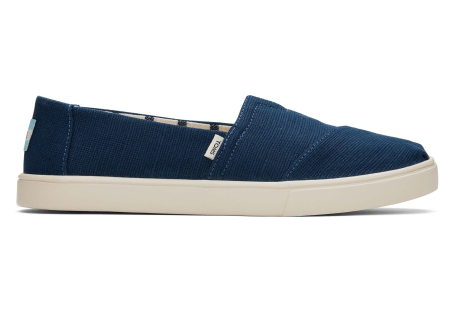 Femme TOMS Sneakers | Alpargatas Cupsole Bleu Majolica