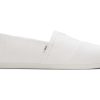 Homme TOMS Alpargata | Alpargata En Coton Recycle Blanc