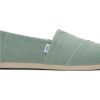 Femme TOMS Alpargata | Alpargata Heritage En Toile Frosty Sage