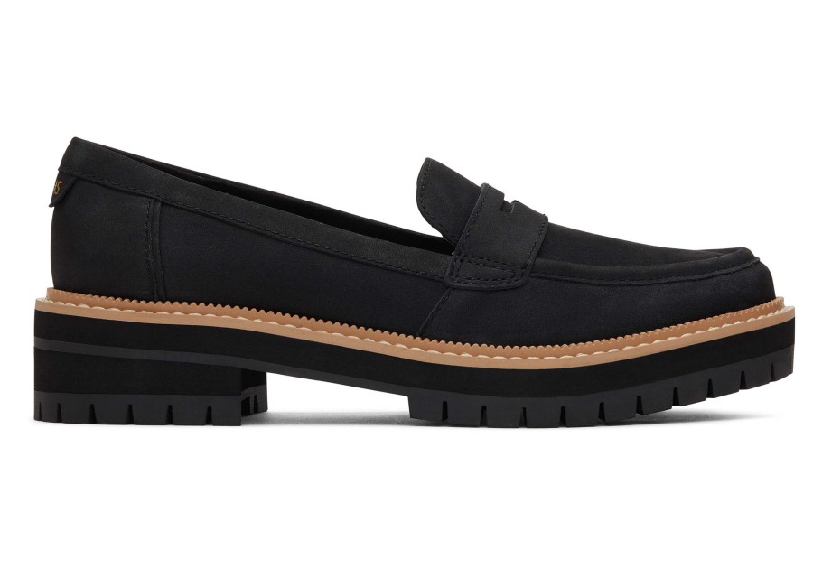 Femme TOMS Slip-Ons | Mocassin Cara Black/Black