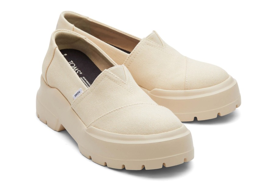 Femme TOMS Sneakers | Combat Low Beige