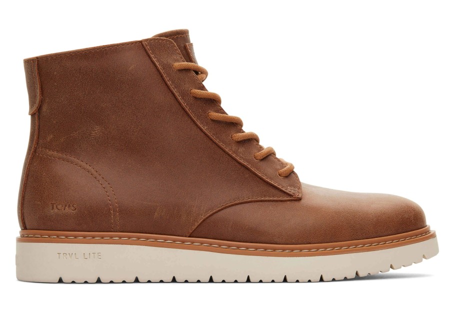 Homme TOMS Bottes | Bottine Navi Trvl Lite Ranger Tan Water Resistant