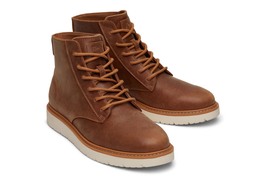 Homme TOMS Bottes | Bottine Navi Trvl Lite Ranger Tan Water Resistant