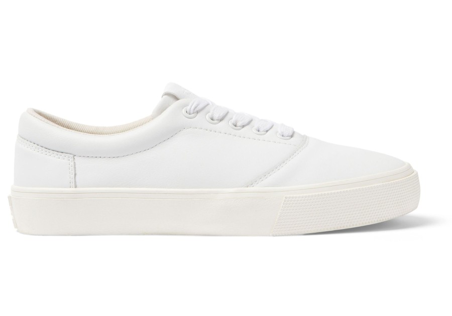 Femme TOMS Sneakers | Fenix White Leather