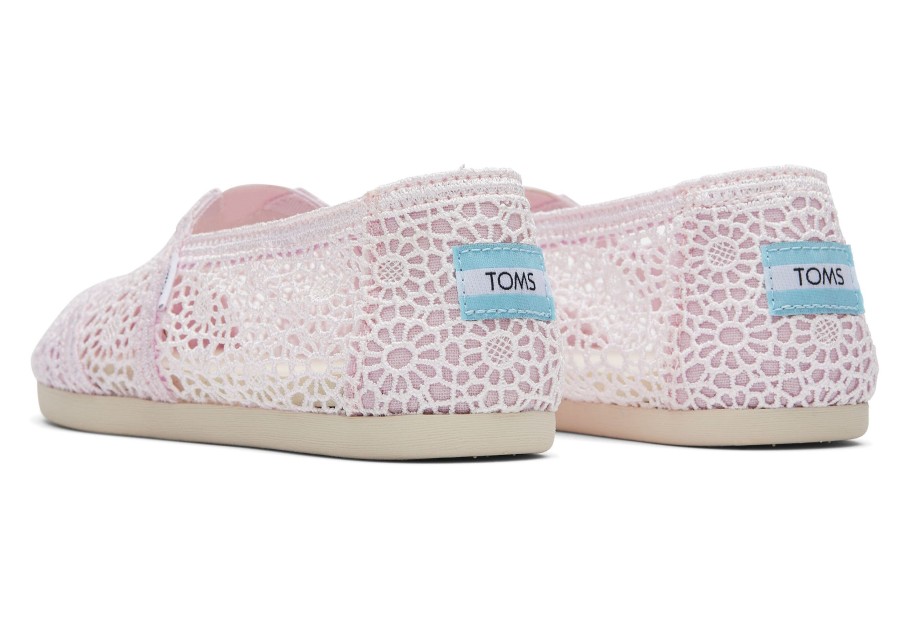 Femme TOMS Alpargata | Moroccan Alpargata Crochet Lilac