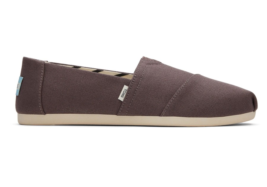 Femme TOMS Alpargata | Alpargata En Coton Recycle Cendre