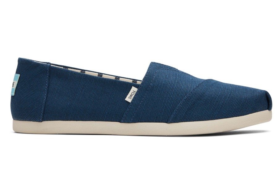 Homme TOMS | Alpargatas Bleues Bleu Majolica