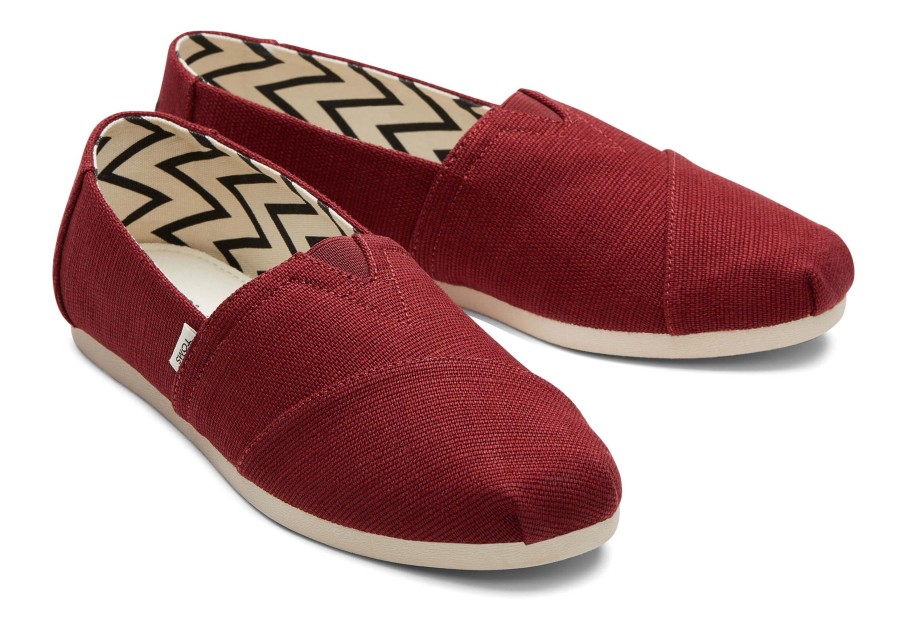 Femme TOMS Alpargata | Heritage Alpargata Rouge Cerise