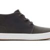 Homme TOMS Sneakers | Carlo Mid Terrain Grey Water Resistant Sneaker Water Resistant Forged Iron