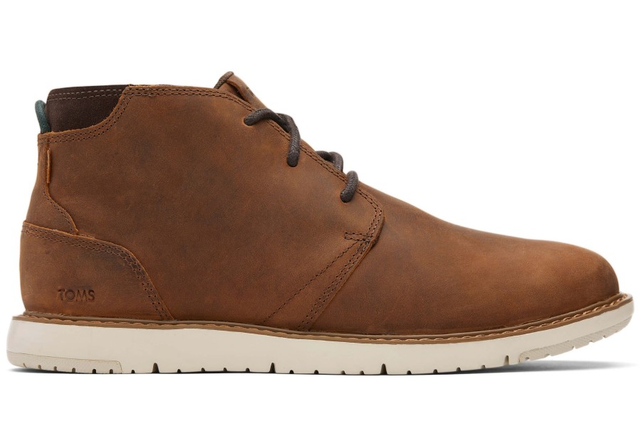 Homme TOMS Bottes | Bottes Navi Water Resistant Topaz Brown