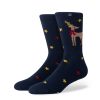 Femme TOMS | Chaussettes Mi-Hautes Motif Renne Reindeer Crew