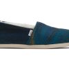 Femme TOMS Chaussons | Ombre Alpargata Ombre Navy