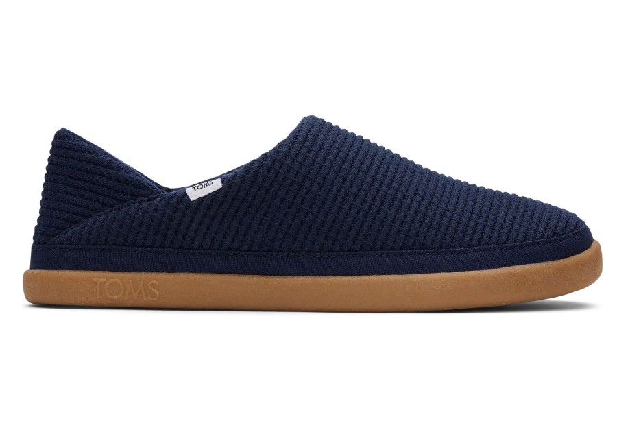 Femme TOMS Chaussons | Chaussons Ezra Repreve Bleu Marine