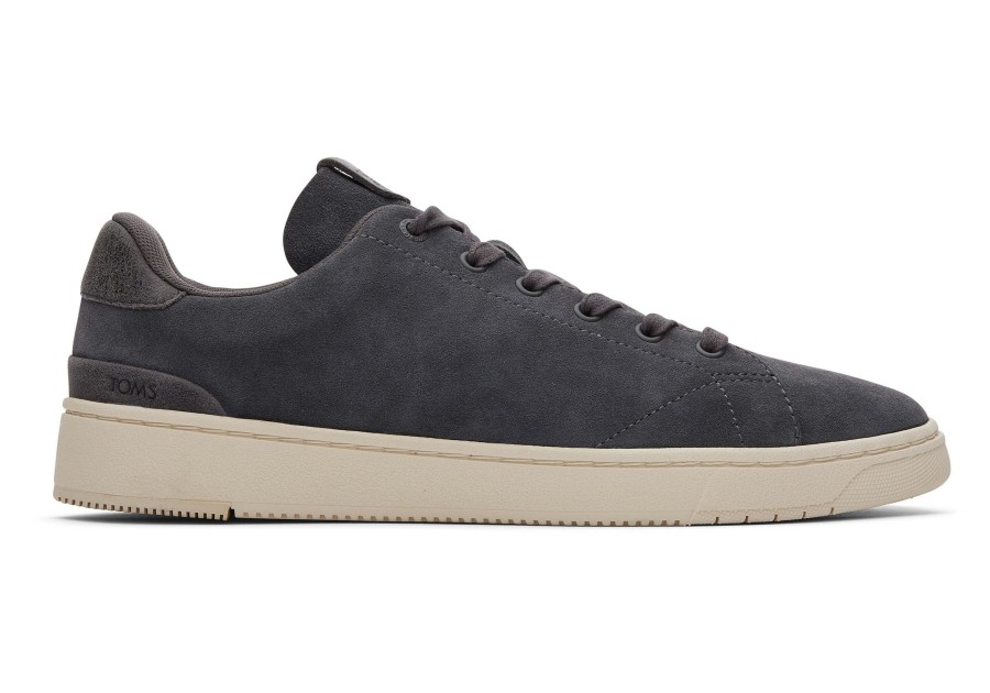 Homme TOMS Sneakers | Sneakers Trvl Lite Daim Fer Forge