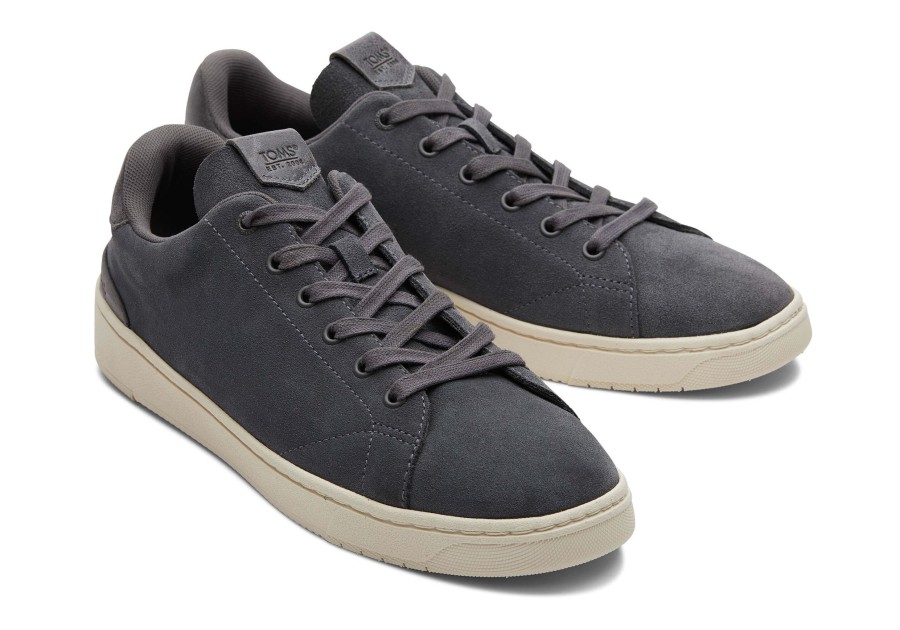 Homme TOMS Sneakers | Sneakers Trvl Lite Daim Fer Forge