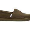 Homme TOMS Alpargata | Alp Fwd Olive Fonce