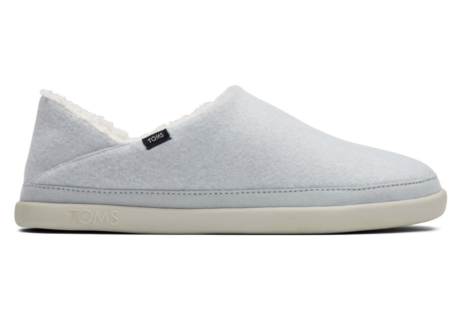 Femme TOMS Chaussons | Chaussons Ezra Repreve Mid Grey