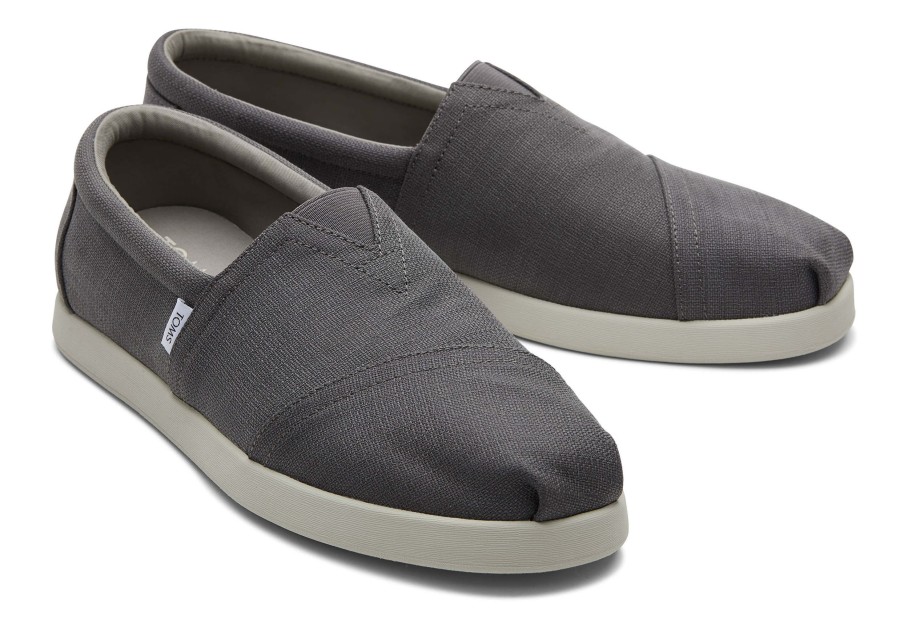 Homme TOMS | Alp Fwd Textured Woven Forged Iron