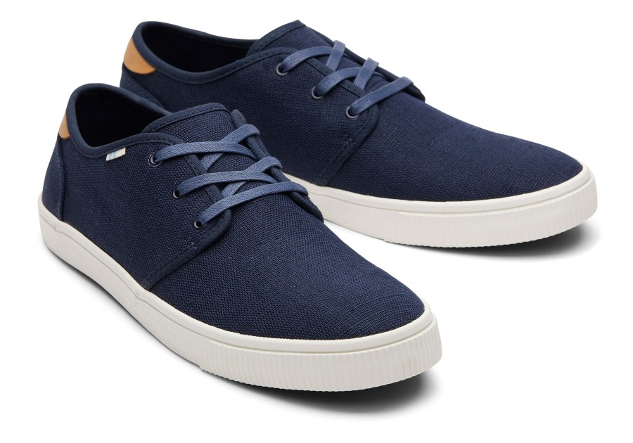 Homme TOMS Sneakers | Sneakers Carlo Bleu Marine