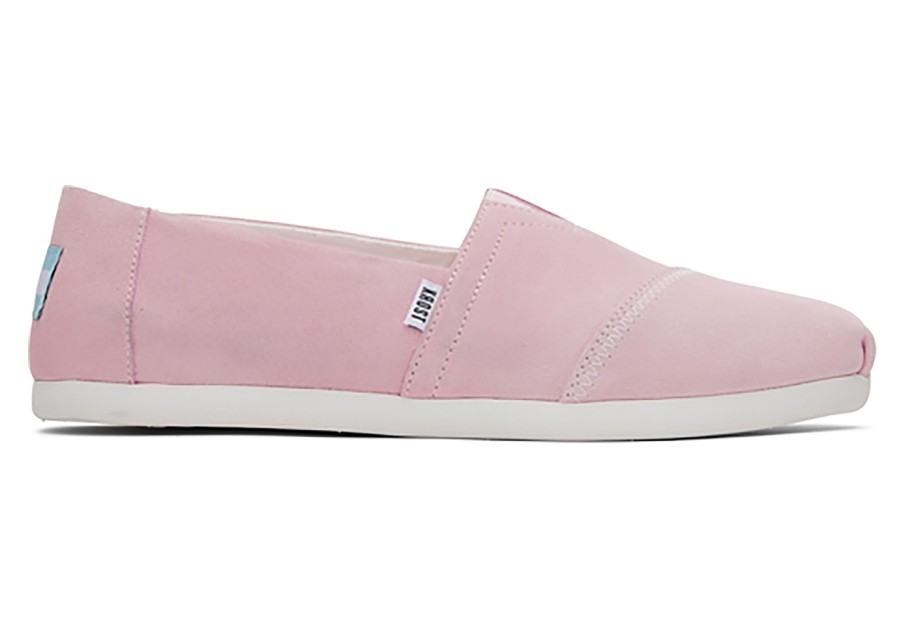 Homme TOMS Alpargata | Toms X Krost Alpargata Suede Pink