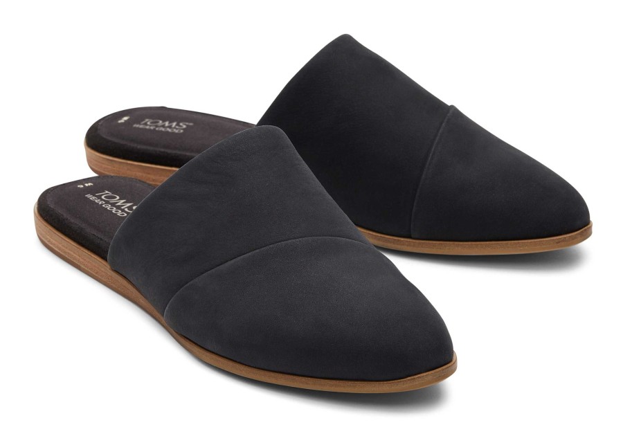 Femme TOMS Ballerines | Jade Mule Noir