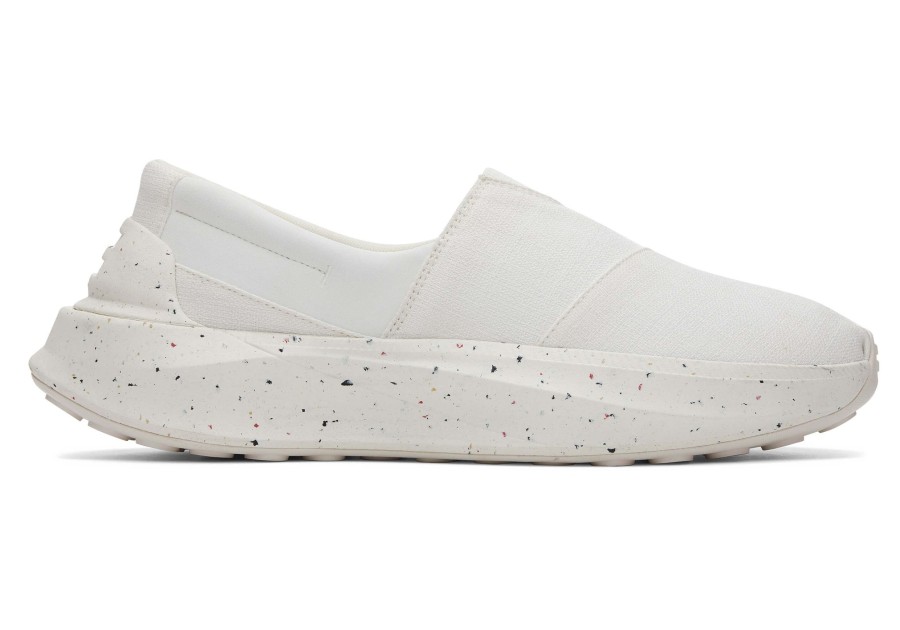 Homme TOMS Sneakers | Gamma Eco-Trainers Porcelaine