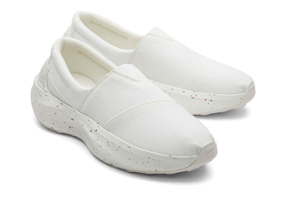 Homme TOMS Sneakers | Gamma Eco-Trainers Porcelaine