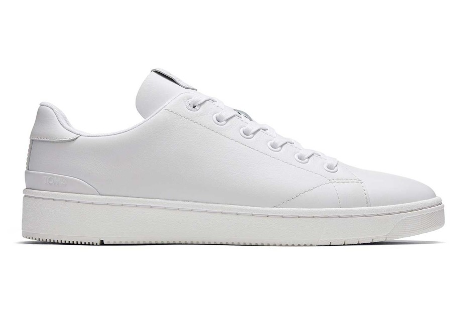 Homme TOMS Sneakers | Sneakers Trvl Lite White Leather