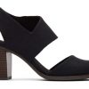 Femme TOMS Talons & Compensees | Majorca Closed Toe Sandal Noir