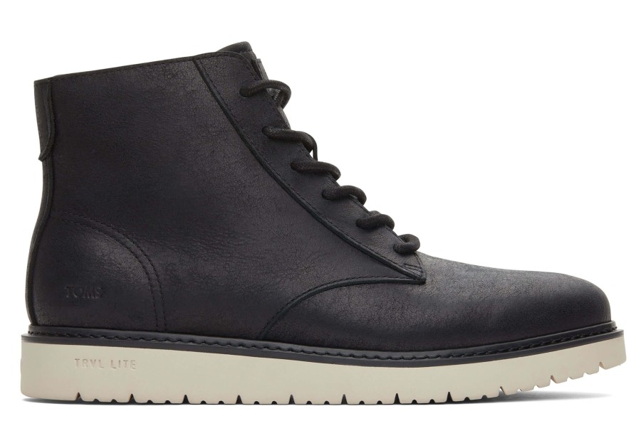 Homme TOMS Bottes | Bottine Navi Trvl Lite Ranger Black Water Resistant