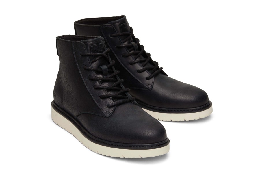 Homme TOMS Bottes | Bottine Navi Trvl Lite Ranger Black Water Resistant