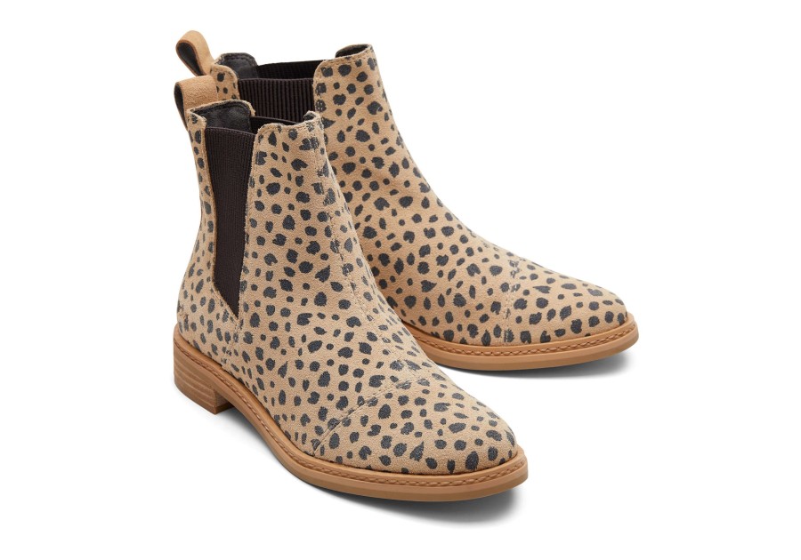 Femme TOMS Bottes | Bottes Charlie Tan Cheetah