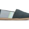 Homme TOMS Alpargata | Colourblock Alpargata Forest Green