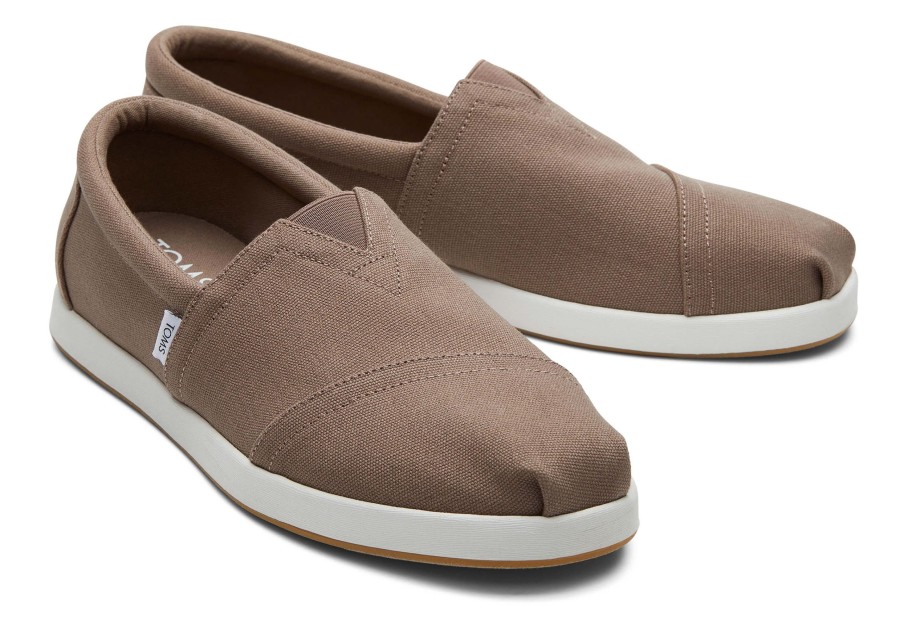 Homme TOMS Alpargata | Alp Fwd Taupe Grey