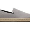 Homme TOMS Espadrilles | Santiago Recycled Cotton Gris