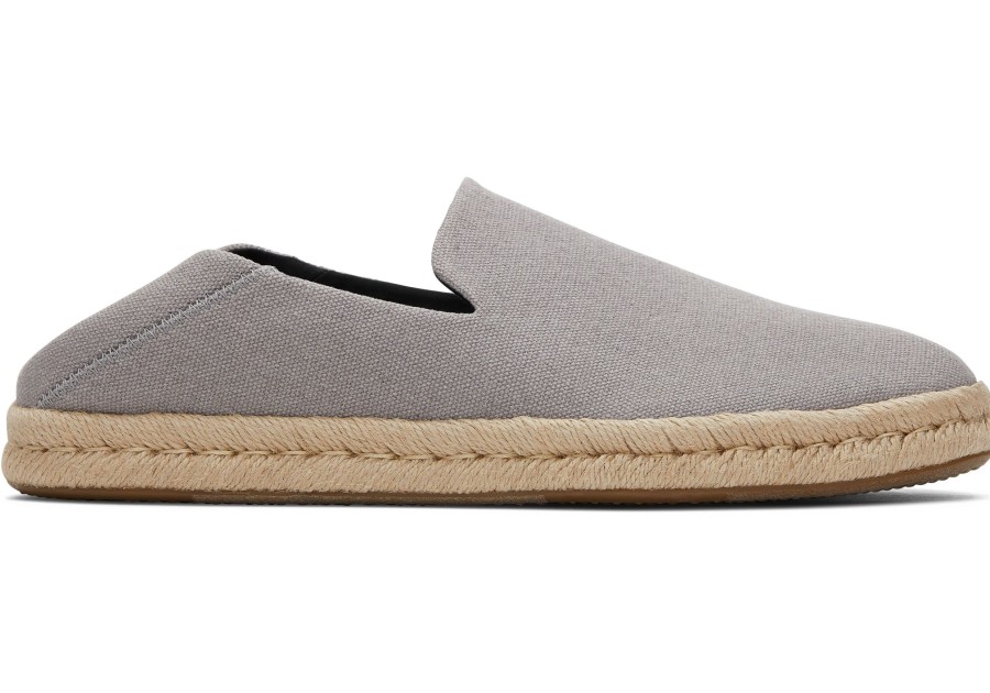 Homme TOMS Espadrilles | Santiago Recycled Cotton Gris