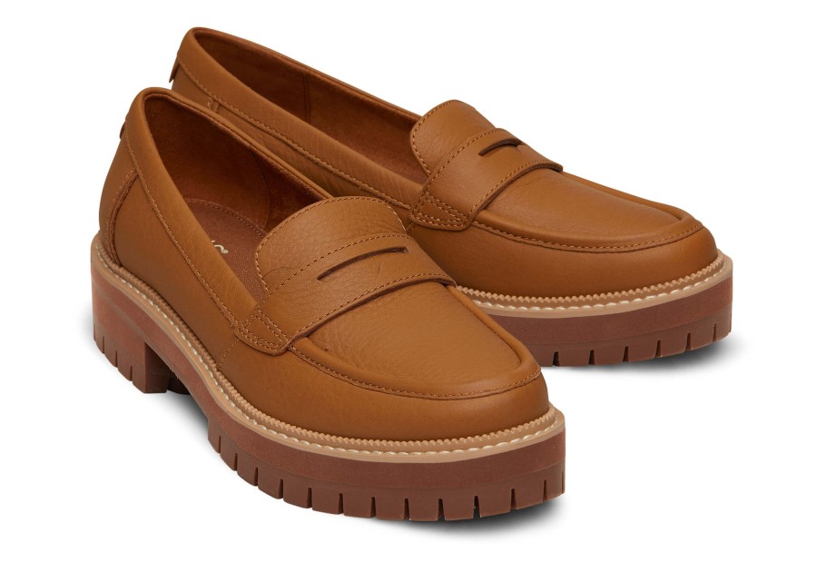 Femme TOMS Slip-Ons | Mocassin Cara Tan