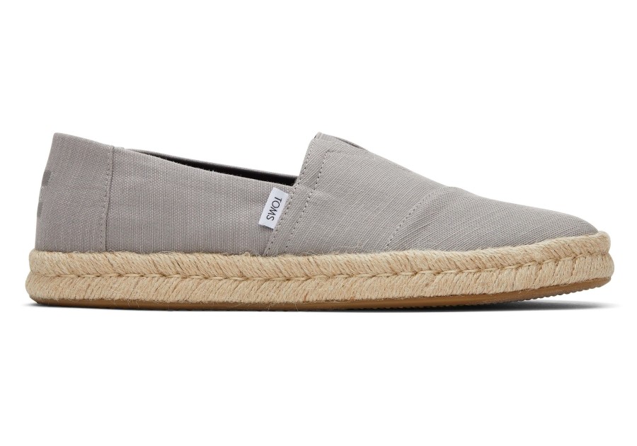 Homme TOMS Espadrilles | Espadrille Alpargata Corde Semelle 2.0 Gris