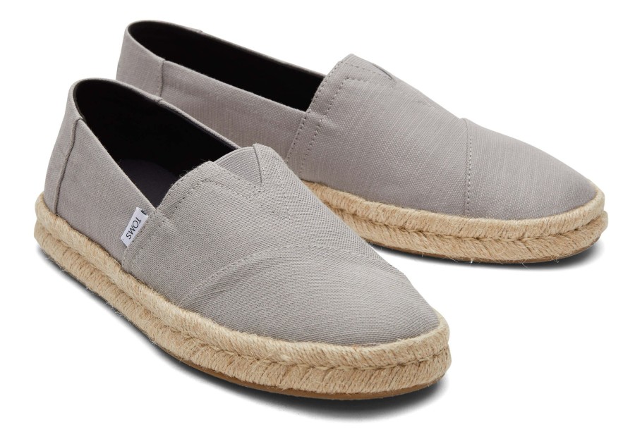 Homme TOMS Espadrilles | Espadrille Alpargata Corde Semelle 2.0 Gris