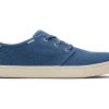 Homme TOMS Sneakers | Carlo Sneaker Bleu Ocean