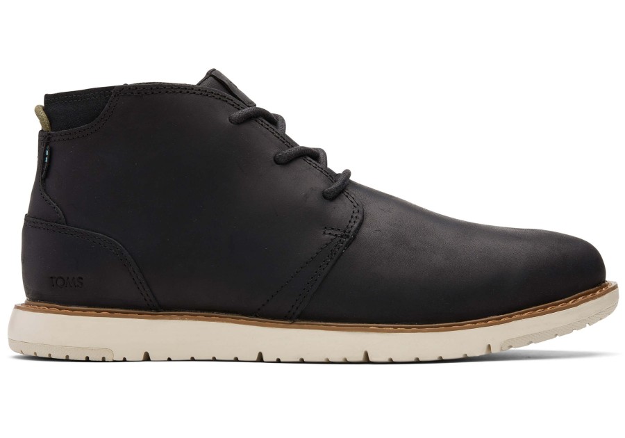 Homme TOMS Bottes | Bottes Navi Water Resistant Black