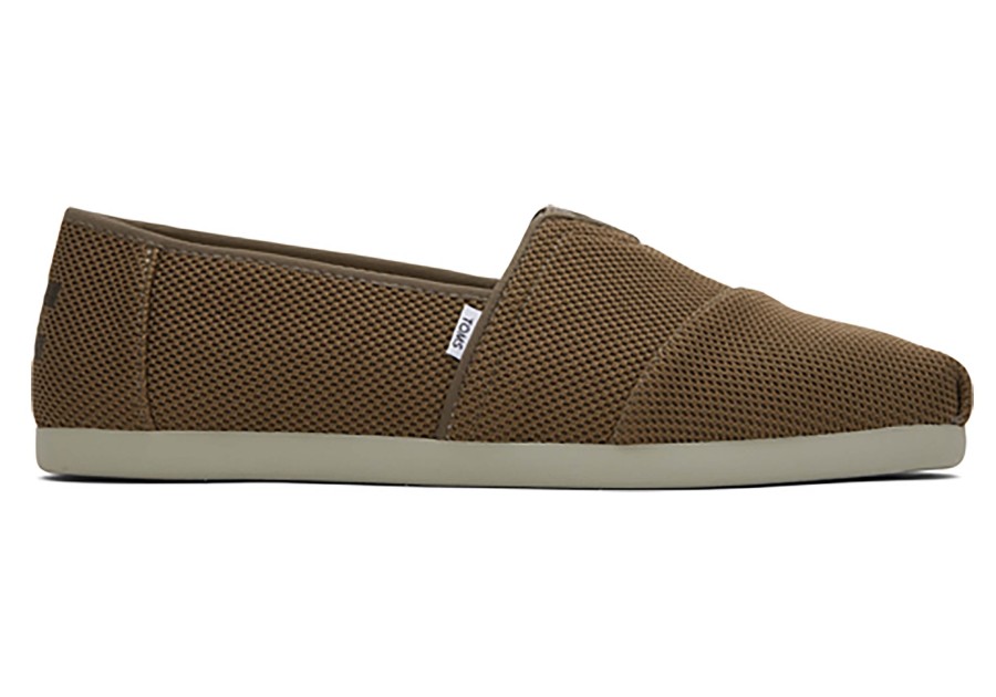 Homme TOMS Alpargata | Repreve Alpargata Olive Fonce