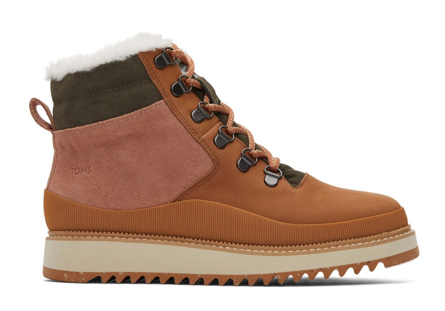 Femme TOMS Bottes | Bottine Mojave Water Resistant Tan