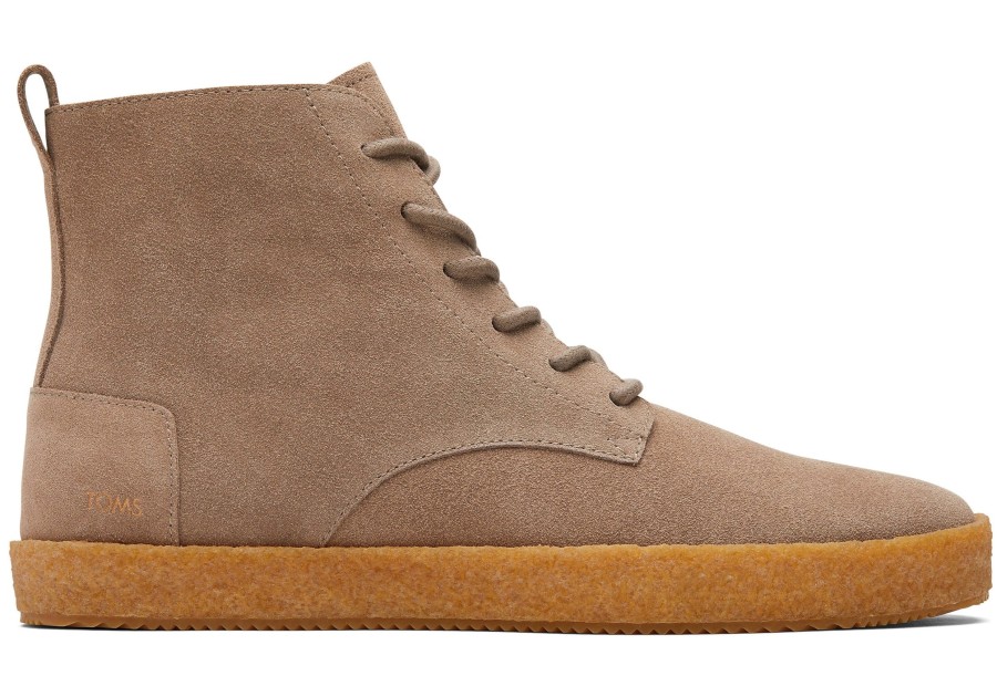 Homme TOMS Bottes | Bottes Teton Taupe Grey