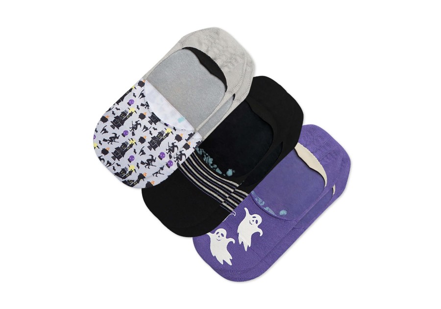 Femme TOMS | Lot De 3 Paires De Chaussettes Invisibles Ultimate A Motif Fantomes Multi Ghosts