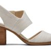 Femme TOMS Talons & Compensees | Sandales Majorca Naturel