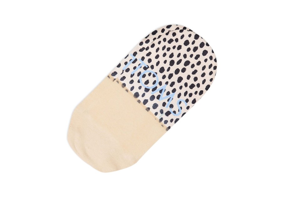 Femme TOMS | Ultimate No Show Socks Mini Cheetah Naturel